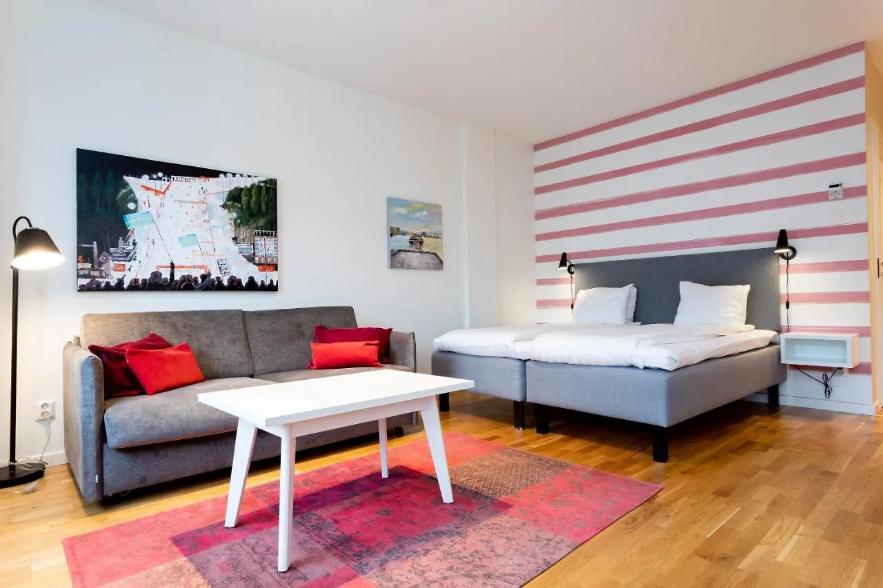 ApartDirect Hammarby Sjöstad Aparthotel Stockholm 3*,  Sverige