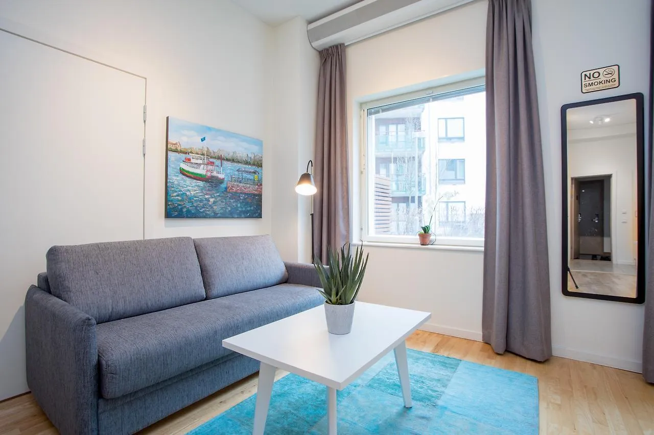 ApartDirect Hammarby Sjöstad Aparthotel Stockholm 3*,  Sverige