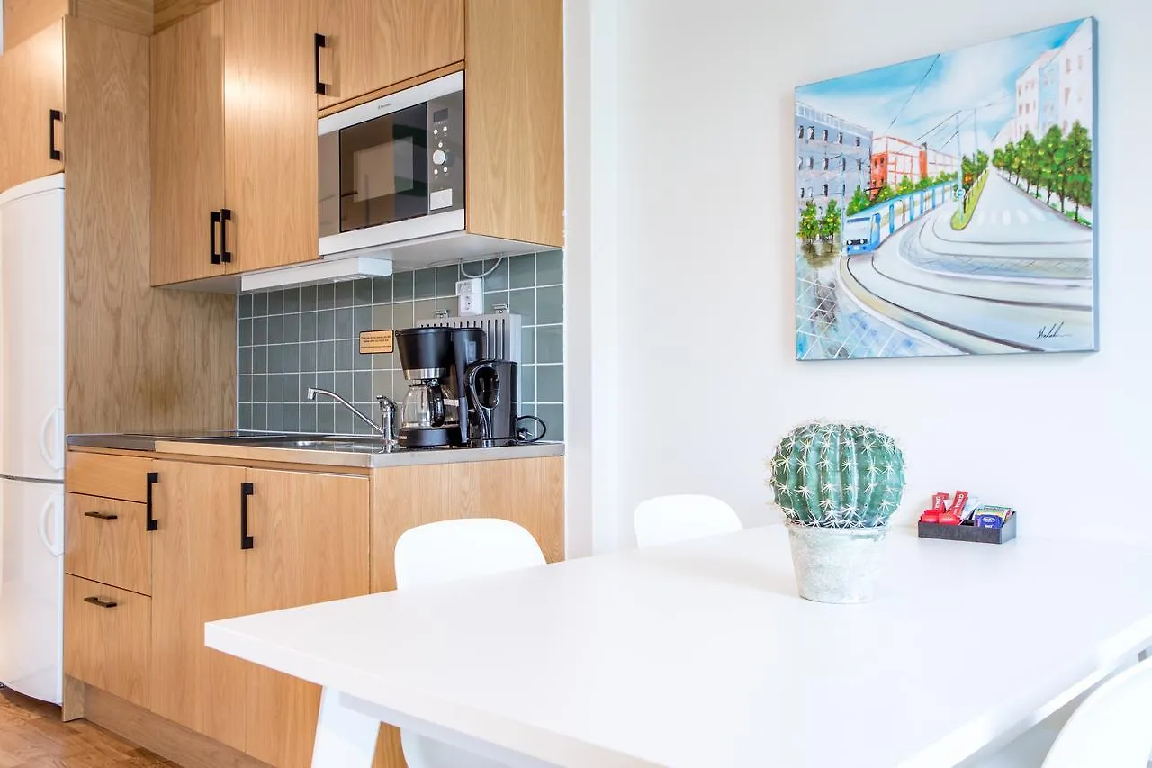 Apartdirect Hammarby Sjoestad Apart otel Stokholm İsveç